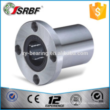 China chrome steel quality round flange linear bearings LMF25UU